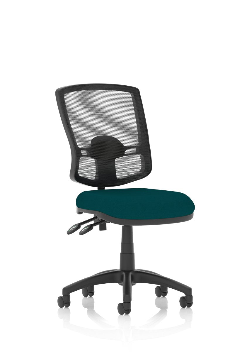 eclipse-plus-ii-deluxe-mesh-back-operator-chair Dynamic  Bespoke Senna Yellow  Height Adjustable Arms No Draughtsman Kit