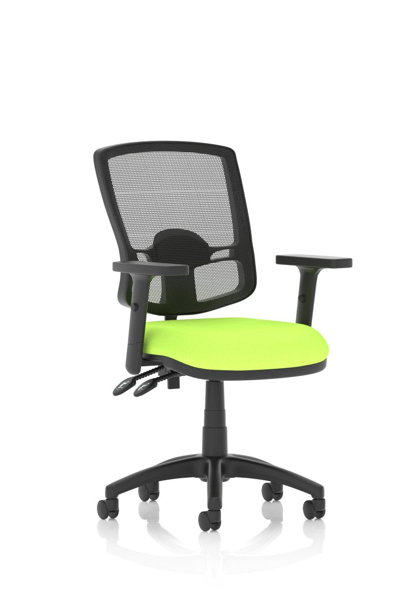 eclipse-plus-ii-deluxe-mesh-back-operator-chair Dynamic  Bespoke Tabasco Orange  None No Draughtsman Kit