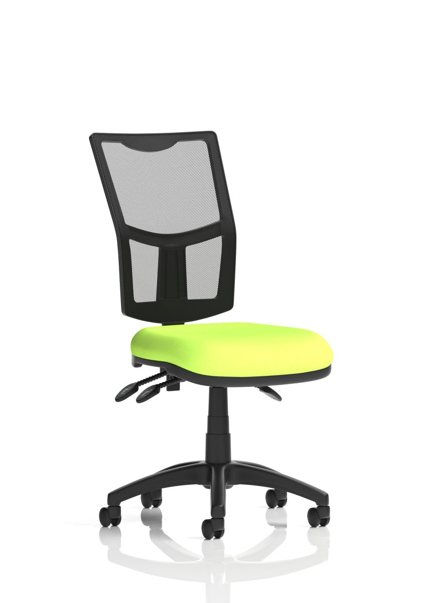 Office furniture eclipse-plus-iii-mesh-back-operator-chair Dynamic  Bespoke Stevia Blue  None 