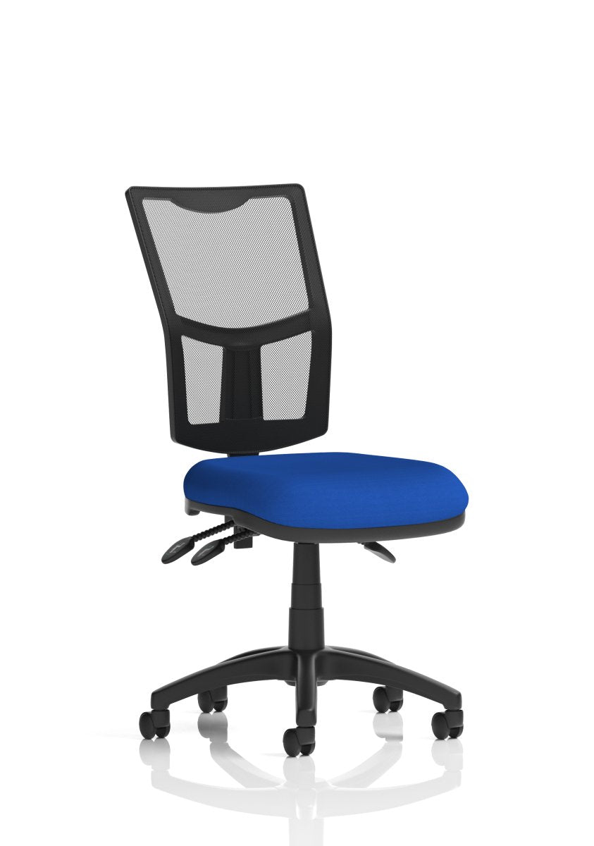 Office furniture eclipse-plus-iii-mesh-back-operator-chair Dynamic  Bespoke Tabasco Orange  None 