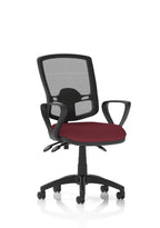 eclipse-plus-iii-deluxe-mesh-back-operator-chair Dynamic  Bespoke Myrrh Green  With Height Adjustable Arms 