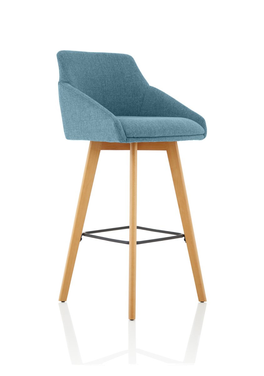 Office furniture carmen-wooden-leg-high-stool Dynamic   Colour  