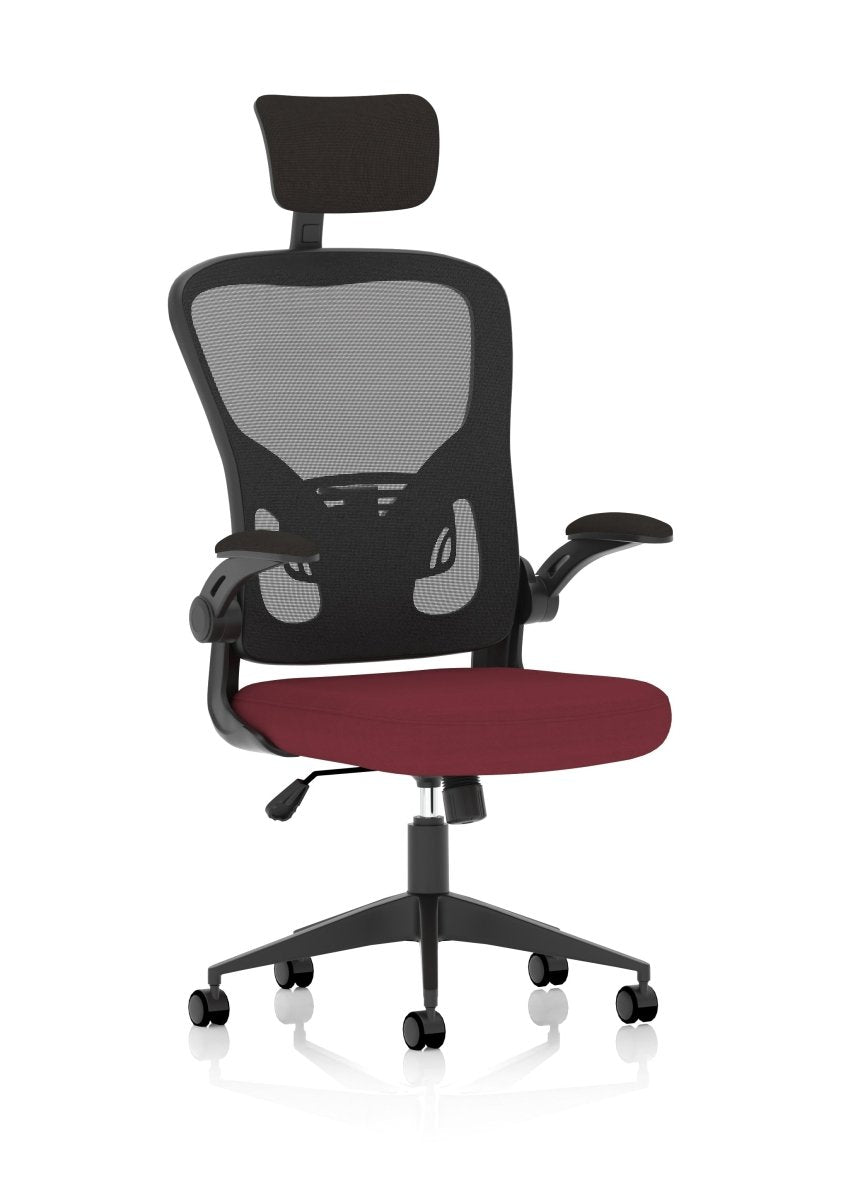 Office furniture ace-executive-mesh-chair-with-folding-arms Dynamic   Colour  