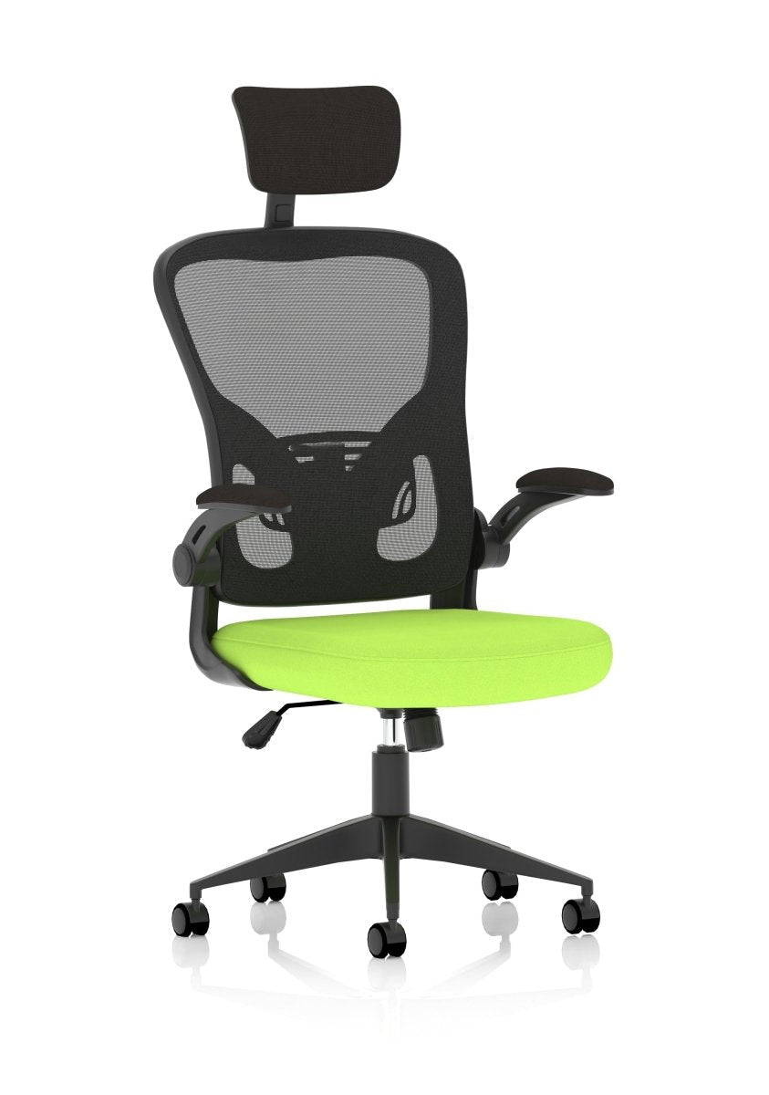 Office furniture ace-executive-mesh-chair-with-folding-arms Dynamic   Colour  