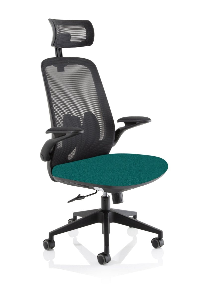 Office furniture sigma-executive-mesh-chair-with-folding-arms Dynamic   Colour  