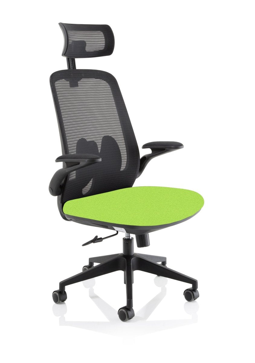 Office furniture sigma-executive-mesh-chair-with-folding-arms Dynamic   Colour  
