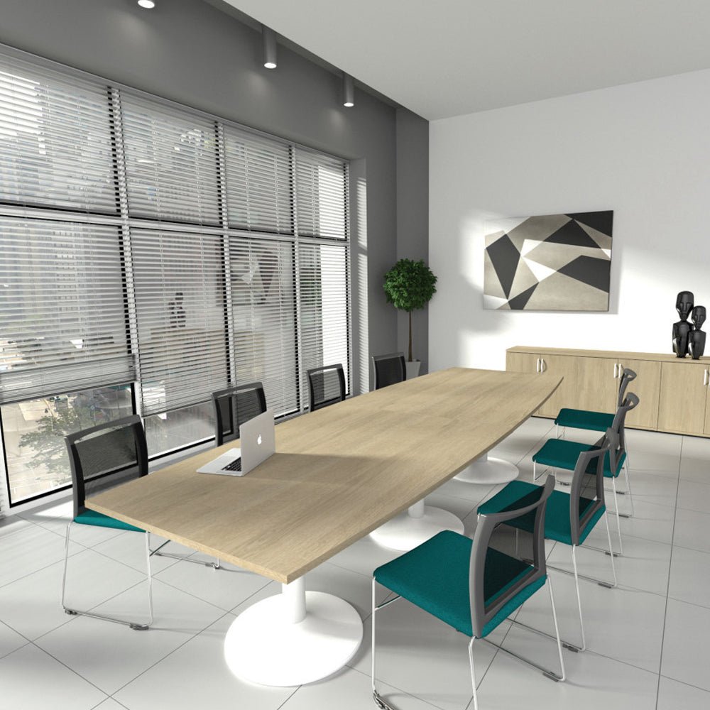 Office  C-Sense Single Piece Curved Meeting Table london