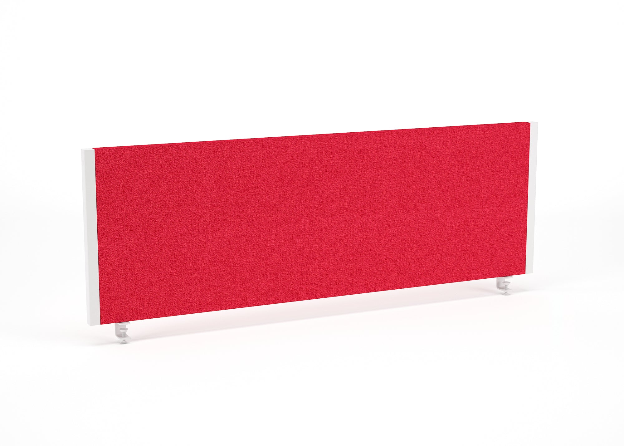 Office furniture impulse-evolve-bench-screen Dynamic  Bespoke Tabasco Orange Colour 80 Wide