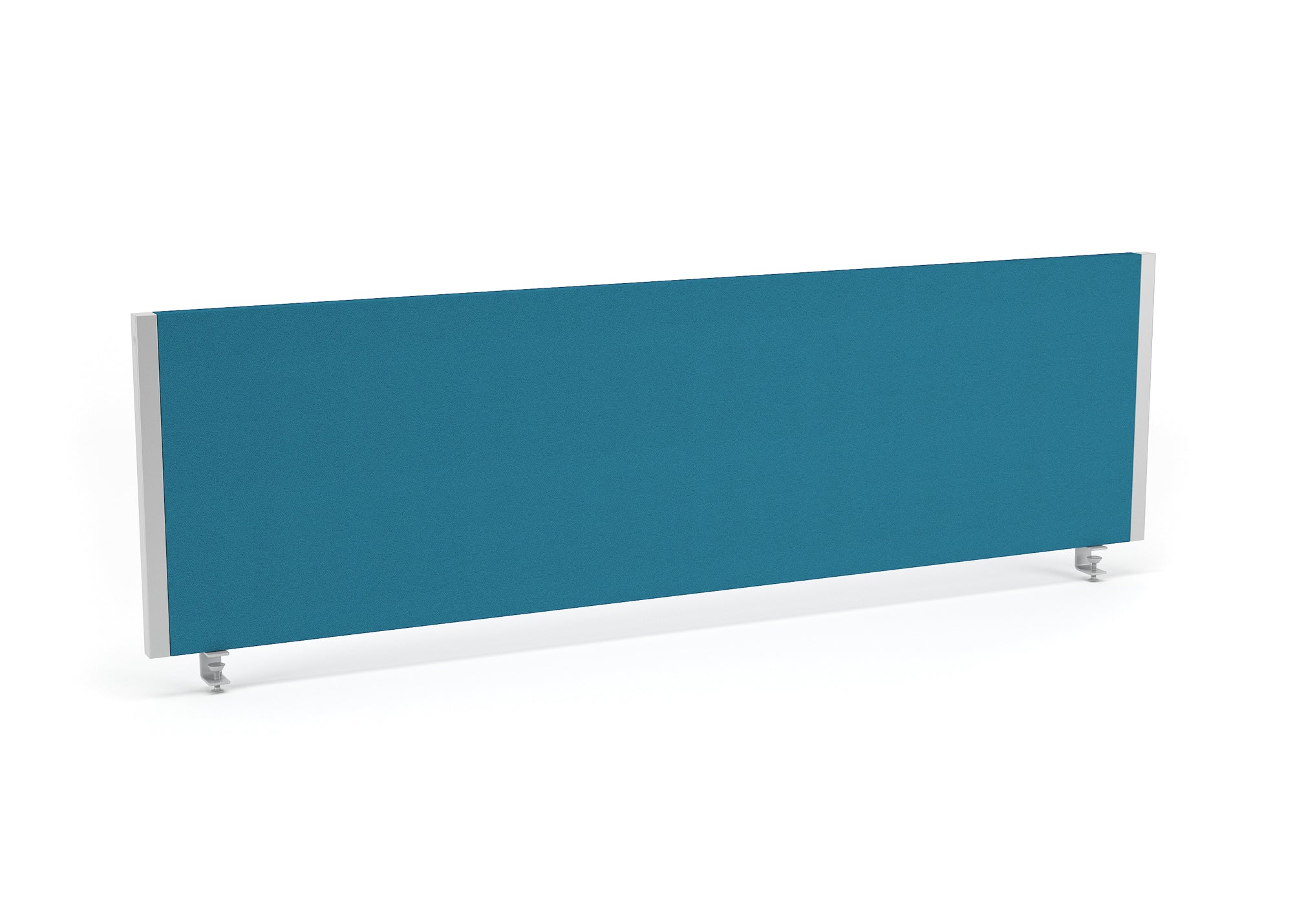 Office furniture impulse-evolve-bench-screen Dynamic  Bespoke Maringa Teal Colour 120 Wide