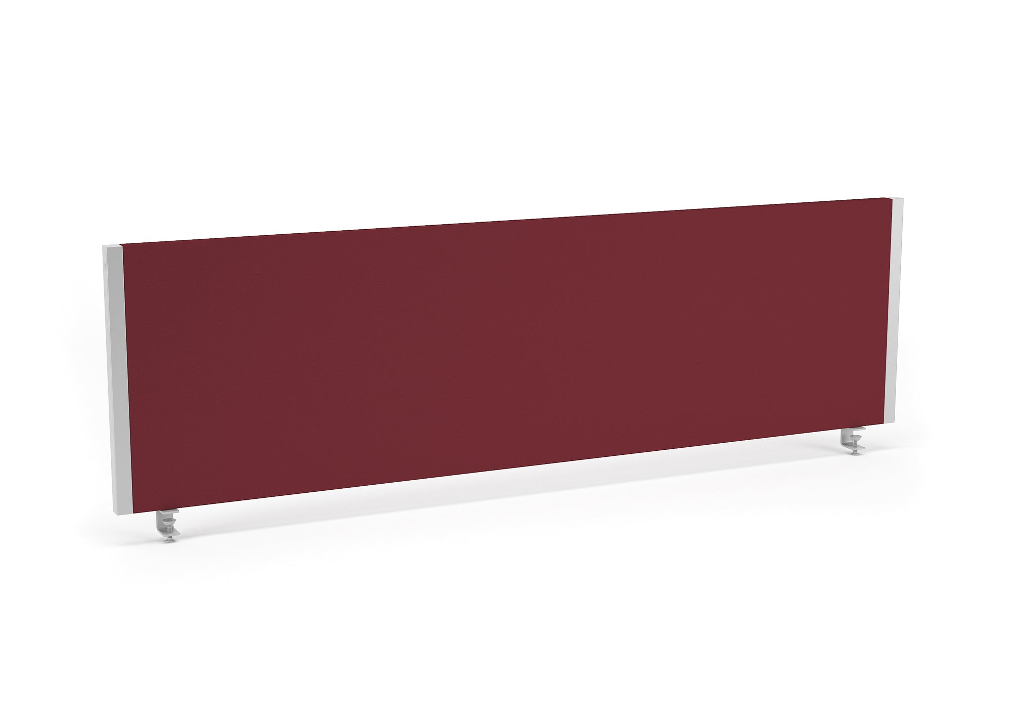Office furniture impulse-evolve-bench-screen Dynamic  Bespoke Tabasco Orange Colour 120 Wide