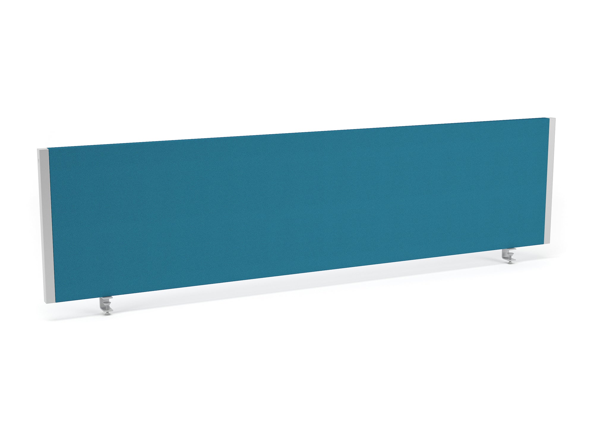 Office furniture impulse-evolve-bench-screen Dynamic  Bespoke Maringa Teal Colour 140 Wide