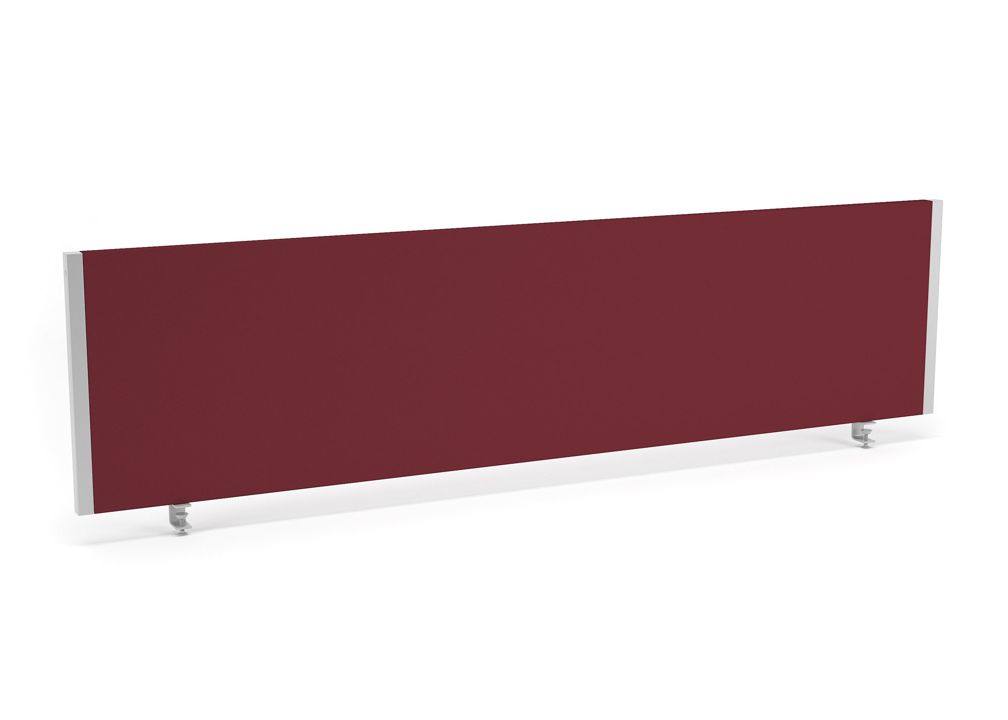 Office furniture impulse-evolve-bench-screen Dynamic  Bespoke Tabasco Orange Colour 140 Wide