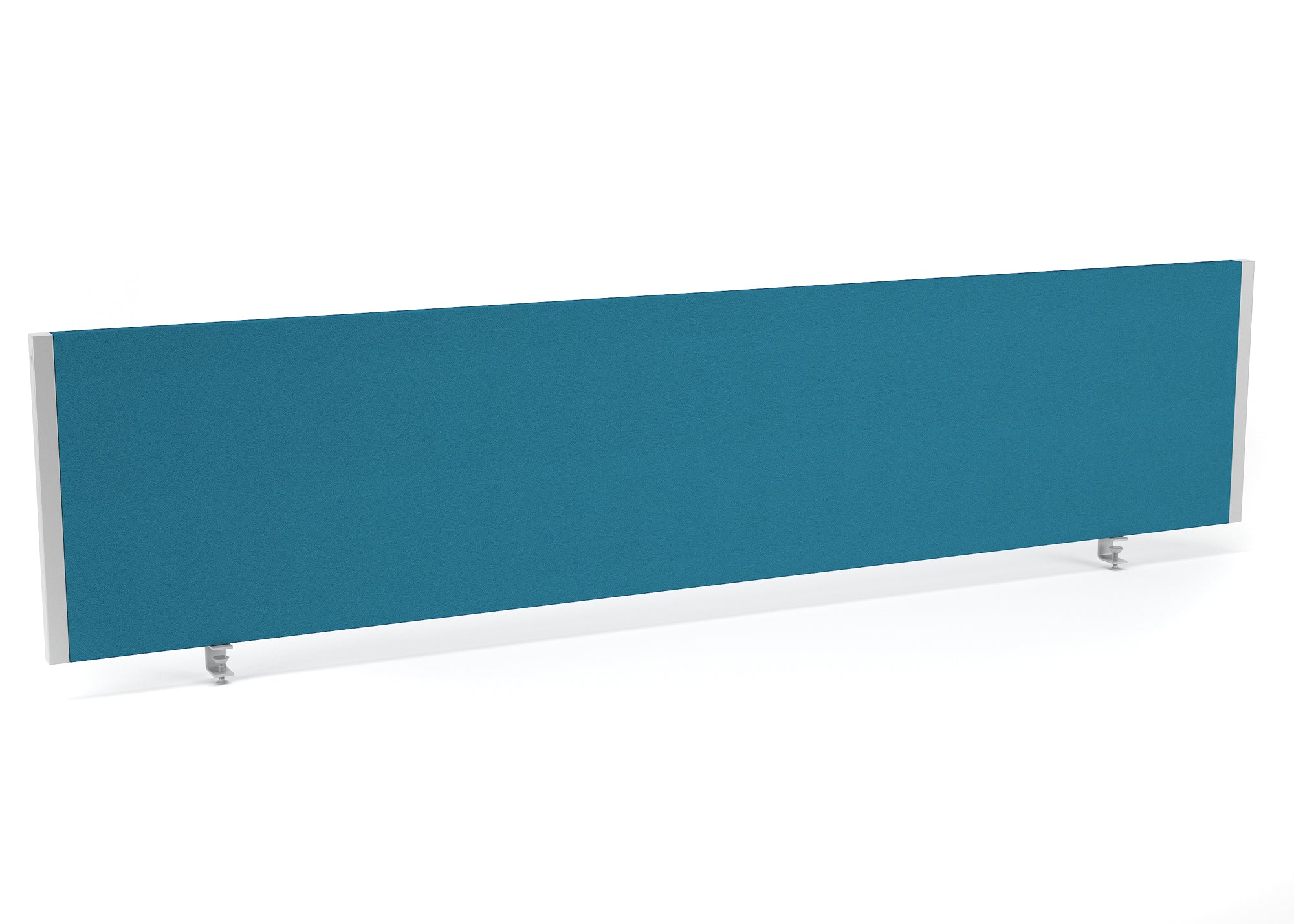 Office furniture impulse-evolve-bench-screen Dynamic  Bespoke Maringa Teal Colour 160 Wide