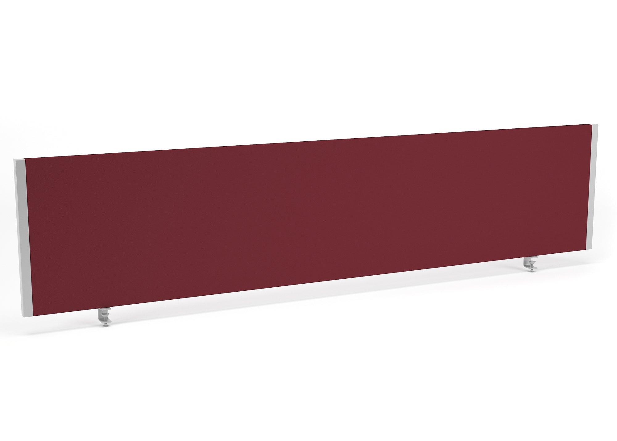 Office furniture impulse-evolve-bench-screen Dynamic  Bespoke Tabasco Orange Colour 160 Wide