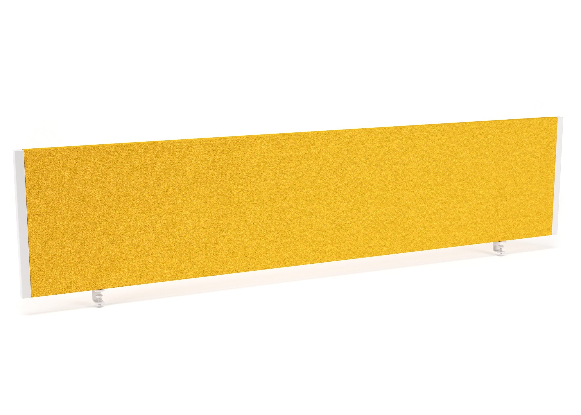 Office furniture impulse-evolve-bench-screen Dynamic  Bespoke Senna Yellow Colour 160 Wide