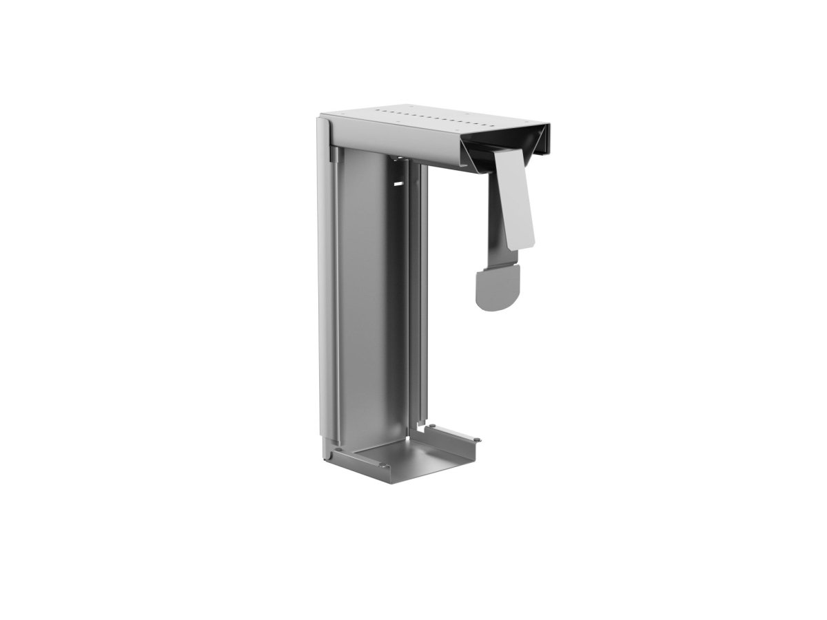 CPU Holder Fully adjustable - White 1 Office Furniture and Home Remote Working