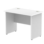 Office furniture impulse-100mm-straight-desk-panel-end-leg Dynamic  White Colour White 