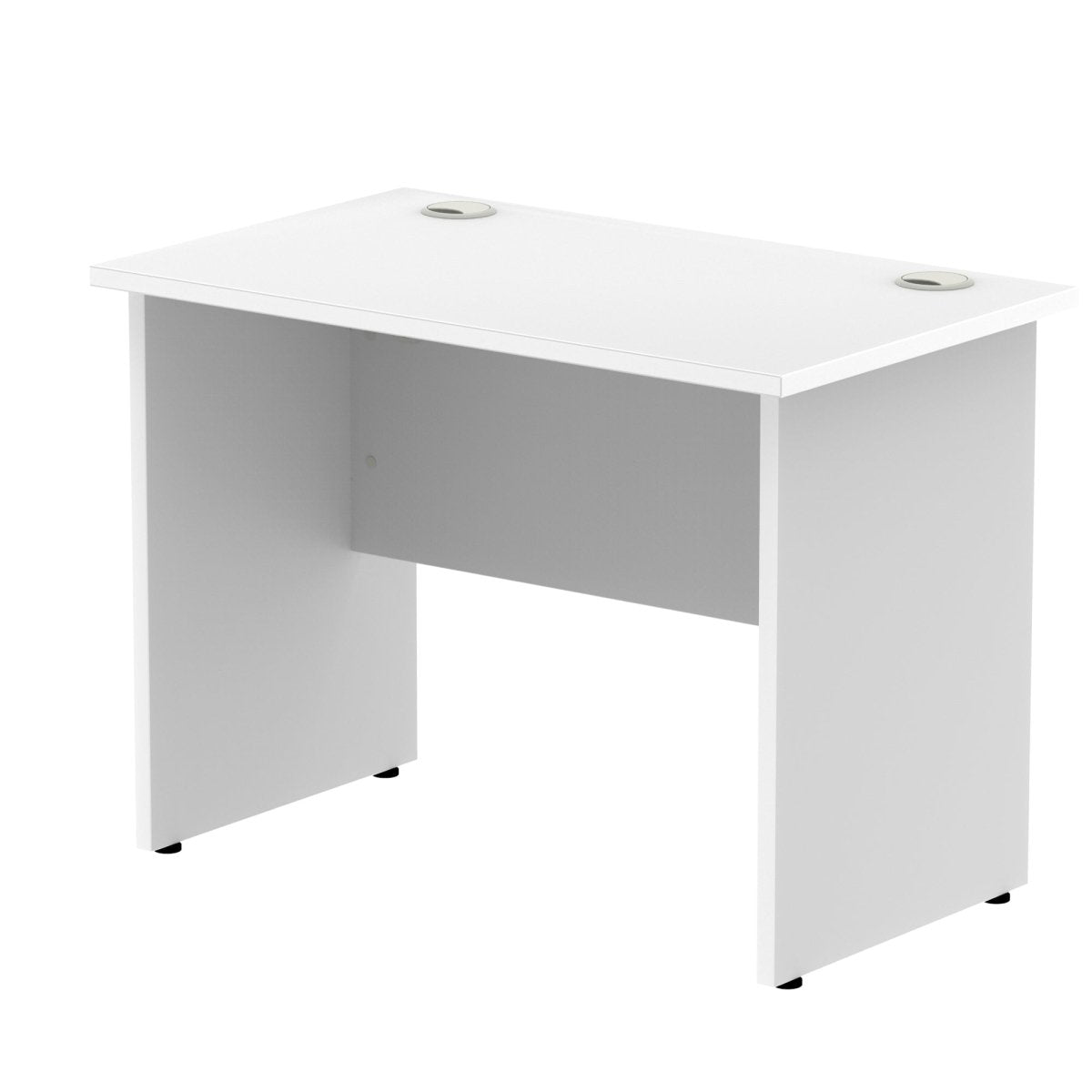 Office furniture impulse-100mm-straight-desk-panel-end-leg Dynamic  White Colour White 