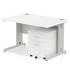 Office furniture impulse-120cm-cantilever-straight-desk-with-mobile-pedestal Dynamic      