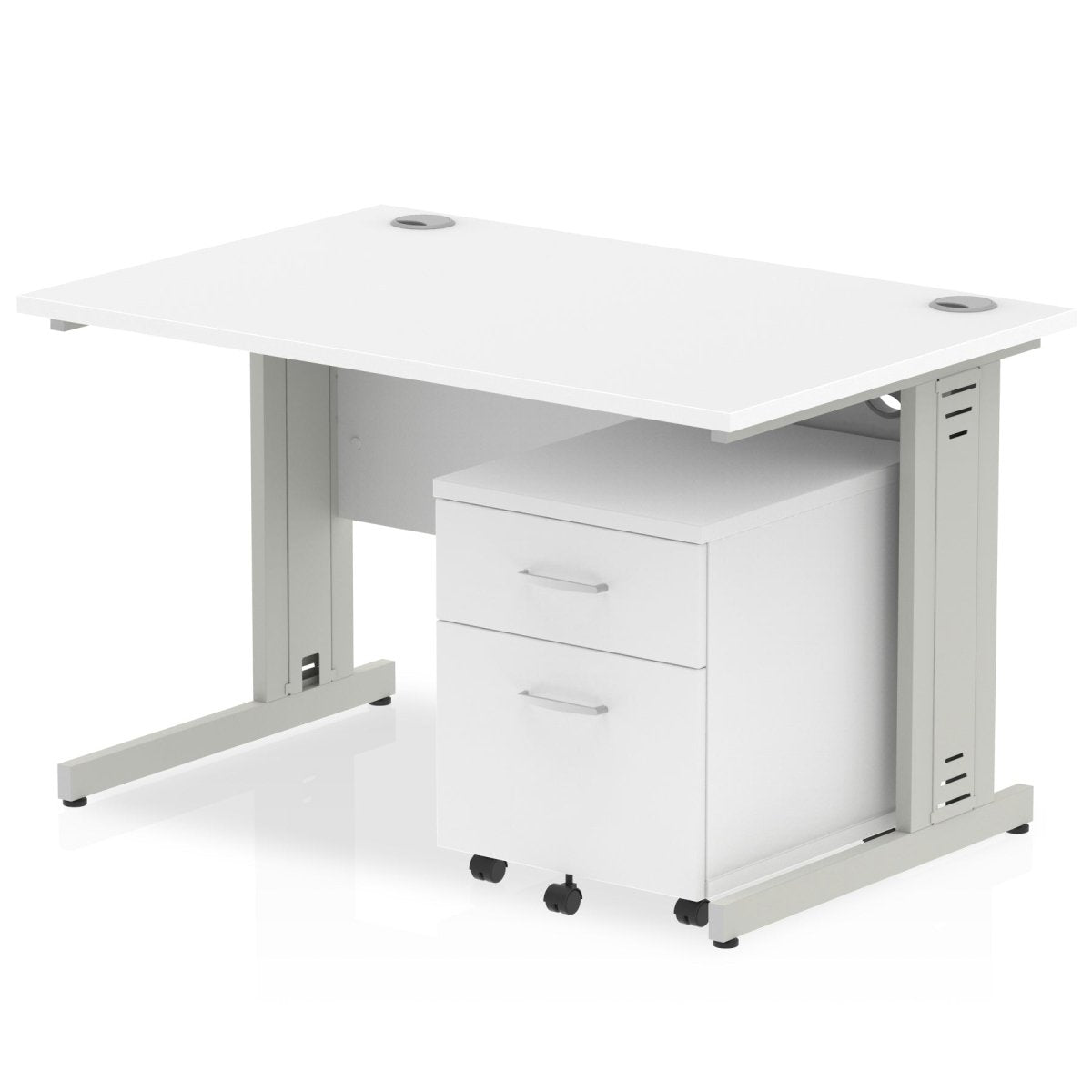 Office furniture impulse-120cm-cantilever-straight-desk-with-mobile-pedestal Dynamic      