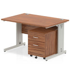 Office furniture impulse-120cm-cantilever-straight-desk-with-mobile-pedestal Dynamic      