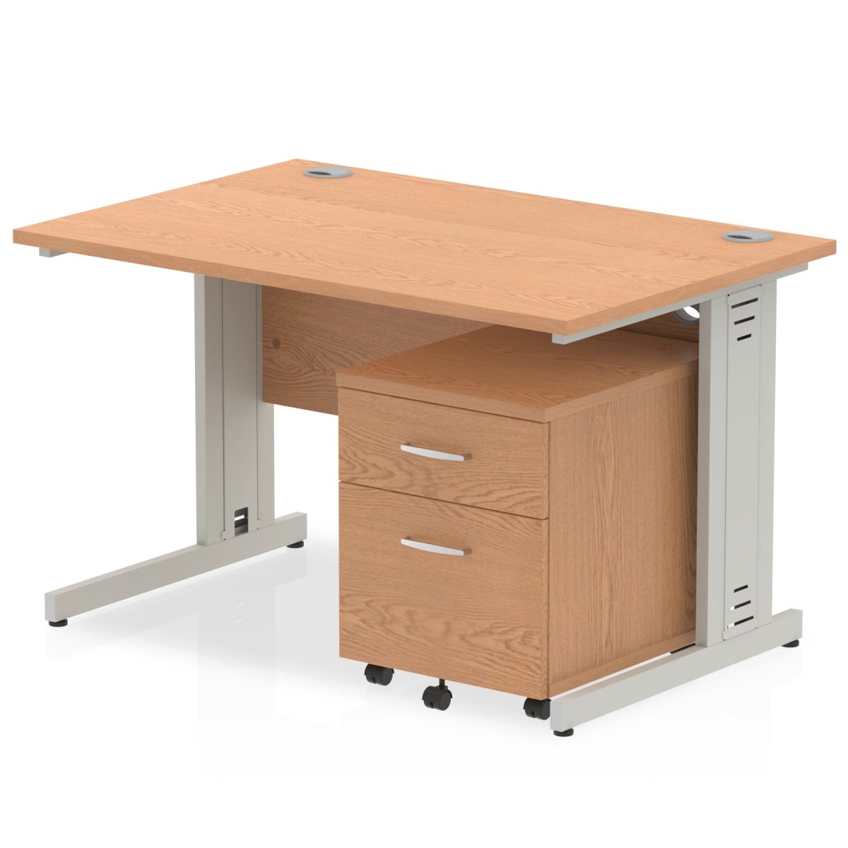 Office furniture impulse-120cm-cantilever-straight-desk-with-mobile-pedestal Dynamic      