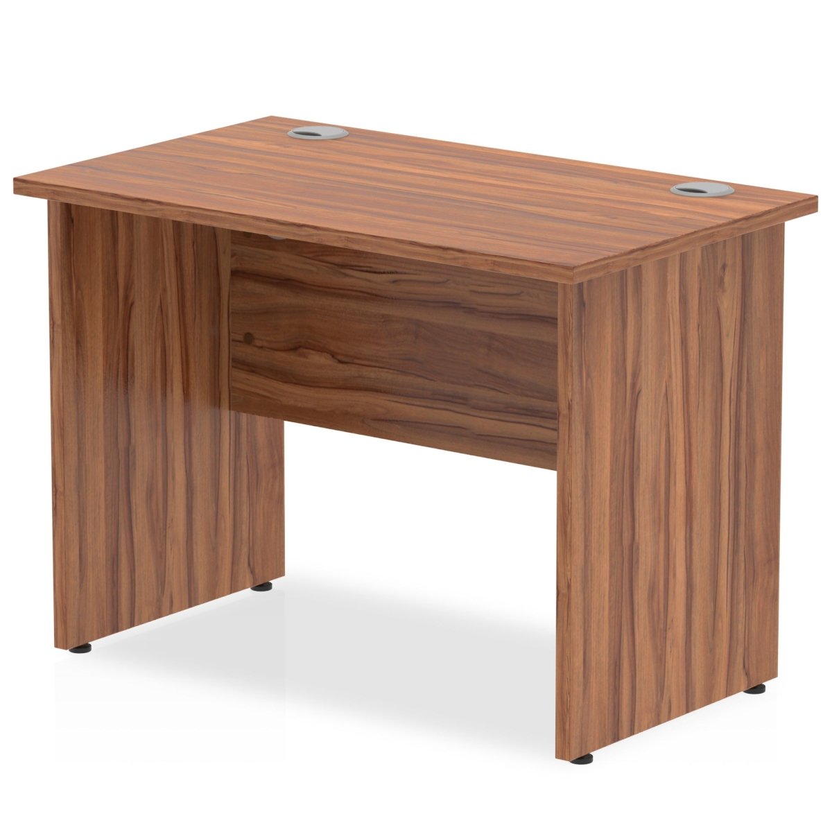 Office furniture impulse-100mm-slimline-desk-panel-end-leg Dynamic  Oak Colour Oak 