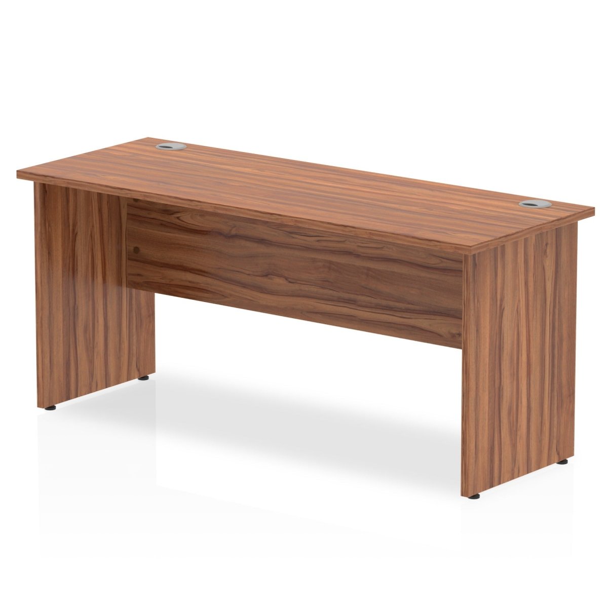 Office furniture impulse-160mm-slimline-desk-panel-end-leg Dynamic  Walnut Colour Walnut 