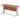 Office furniture impulse-140mm-slimline-desk-cable-managed-leg Dynamic  Silver Colour Walnut 
