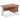 Office furniture impulse-120mm-cable-managed-straight-desk-with-fixed-pedestal Dynamic  WALNUT Desk Colour 2 Drawer 