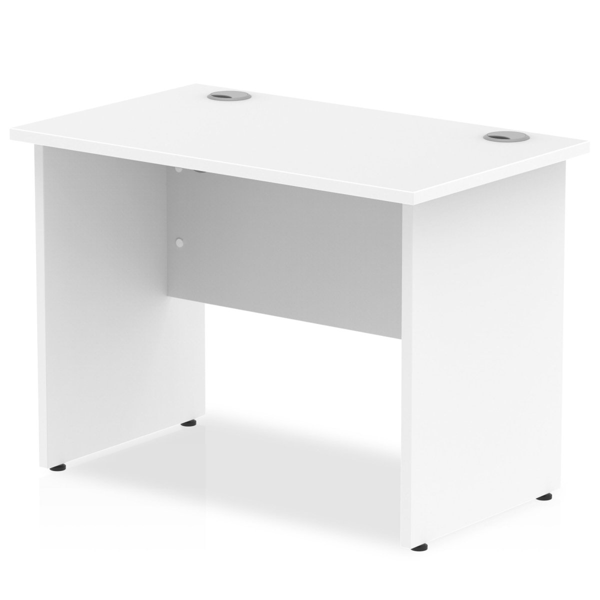 Office furniture impulse-100mm-slimline-desk-panel-end-leg Dynamic  Walnut Colour Walnut 