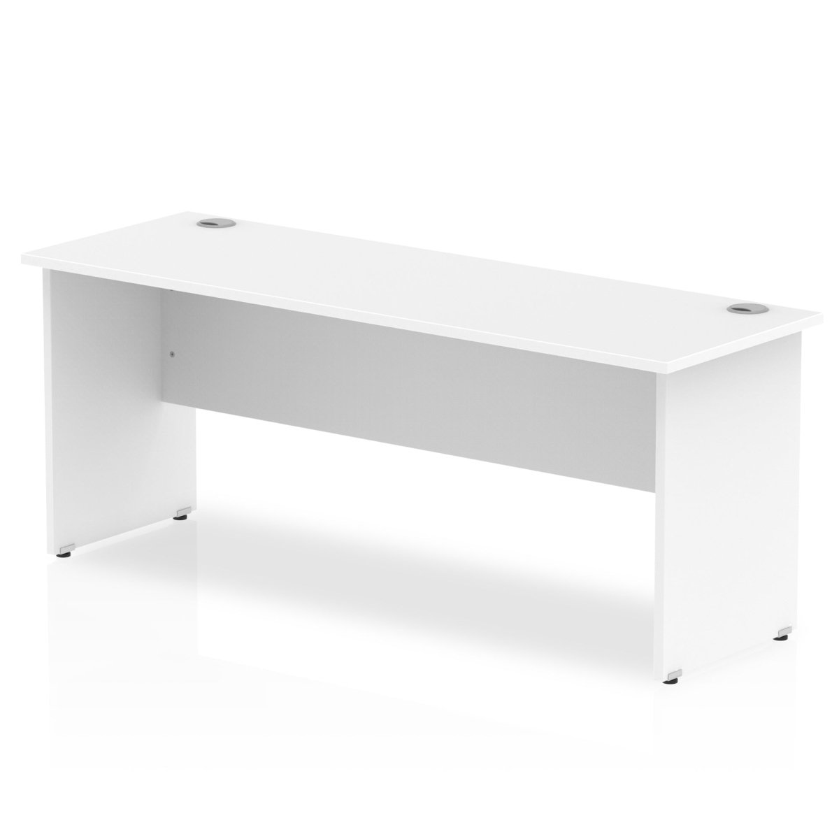 Office furniture impulse-180mm-slimline-desk-panel-end-leg Dynamic  Walnut Desk Colour Walnut Leg