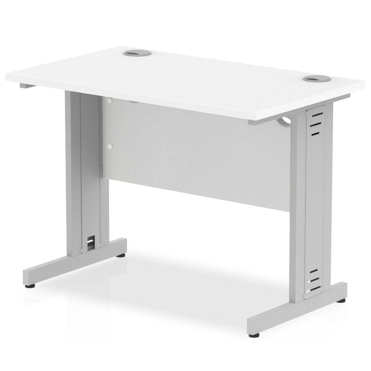 Office furniture impulse-100mm-slimline-desk-cable-managed-leg Dynamic   Colour  