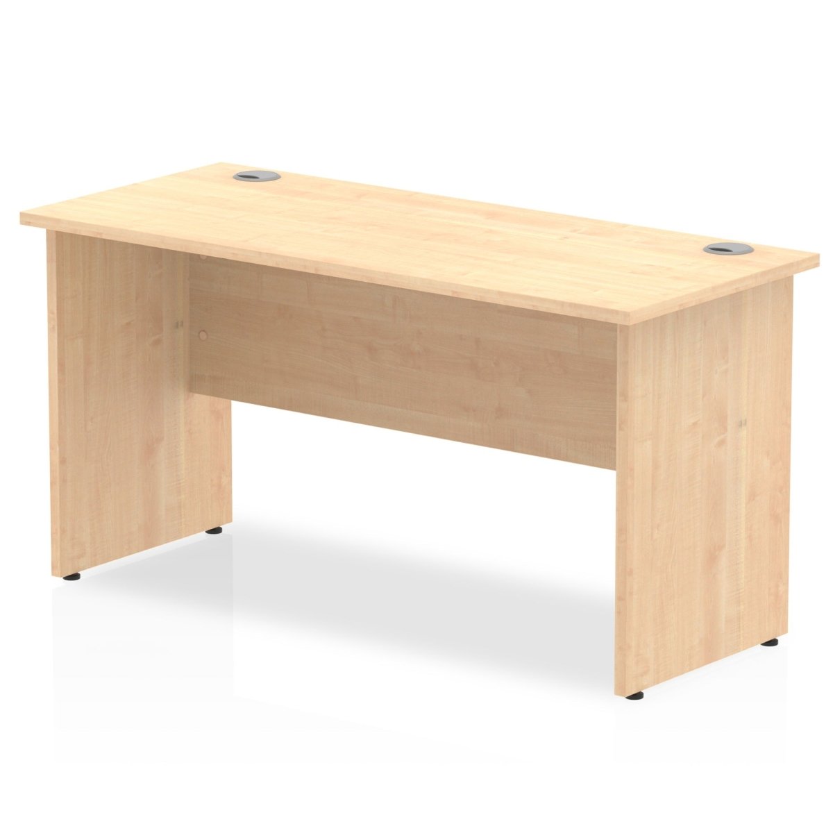 Office furniture impulse-140mm-slimline-desk-panel-end-leg Dynamic  Maple Colour Maple 
