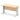 Office furniture impulse-140mm-slimline-desk-cable-managed-leg Dynamic  Silver Colour Maple 