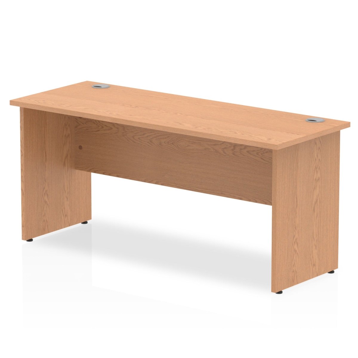 Office furniture impulse-160mm-slimline-desk-panel-end-leg Dynamic  Oak Colour Oak 