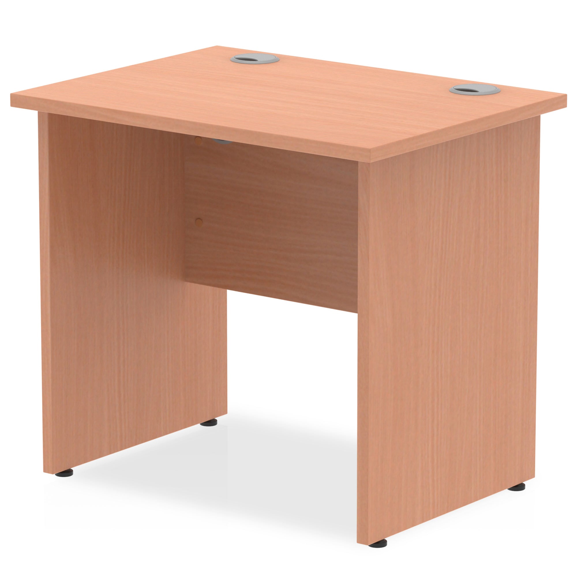Office Desk Impulse 80cm Slimline Desk Panel End Leg Beech Colour Beech 