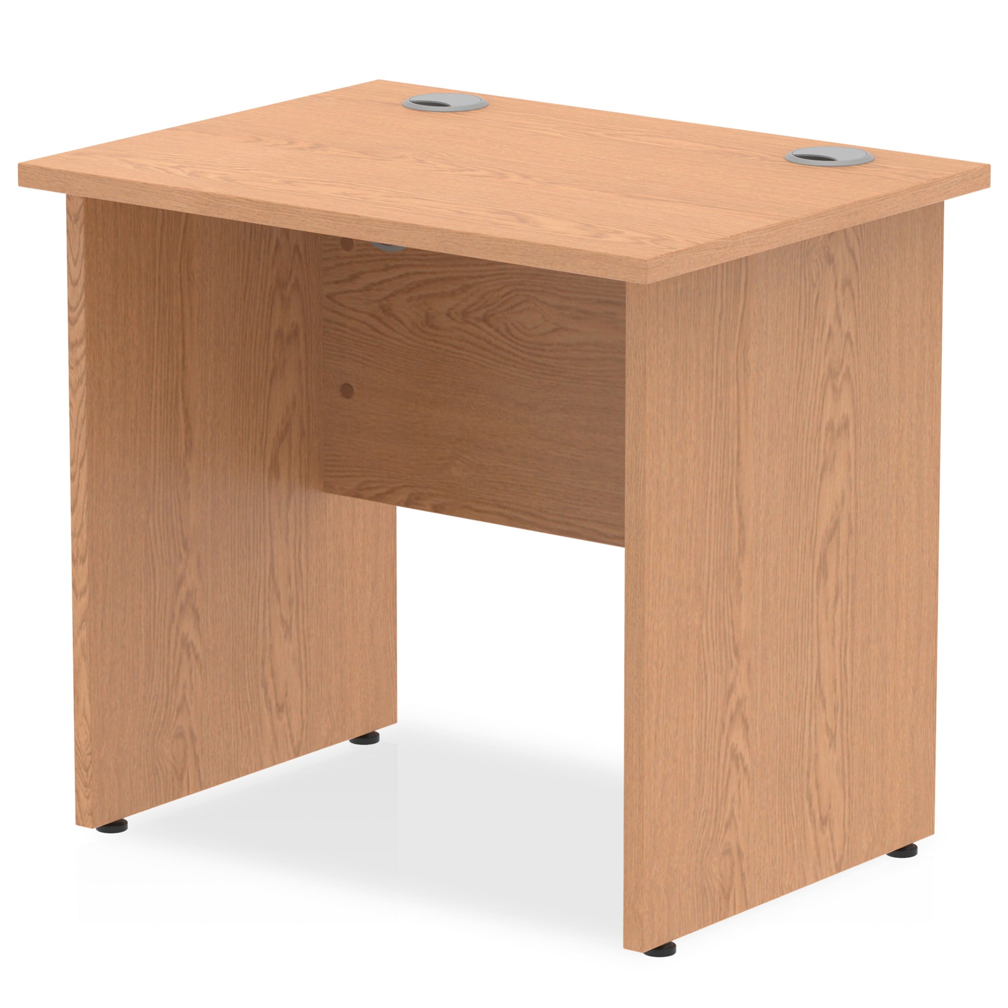 Office furniture impulse-800mm-slimline-desk-panel-end-leg Dynamic  White Colour Maple 