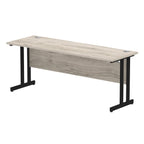 Office furniture impulse-180mm-slimline-desk-cantilever-leg Dynamic   Colour  
