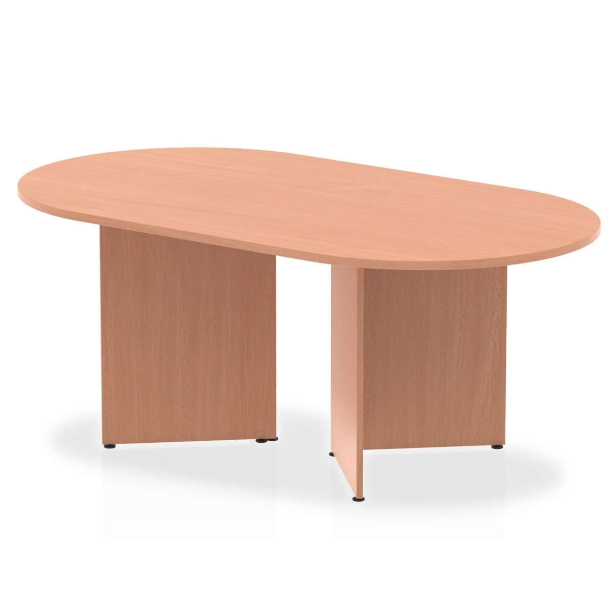 Office Boardroom Table Impulse Arrowhead Leg by Dynamic Beech 180 Wide  