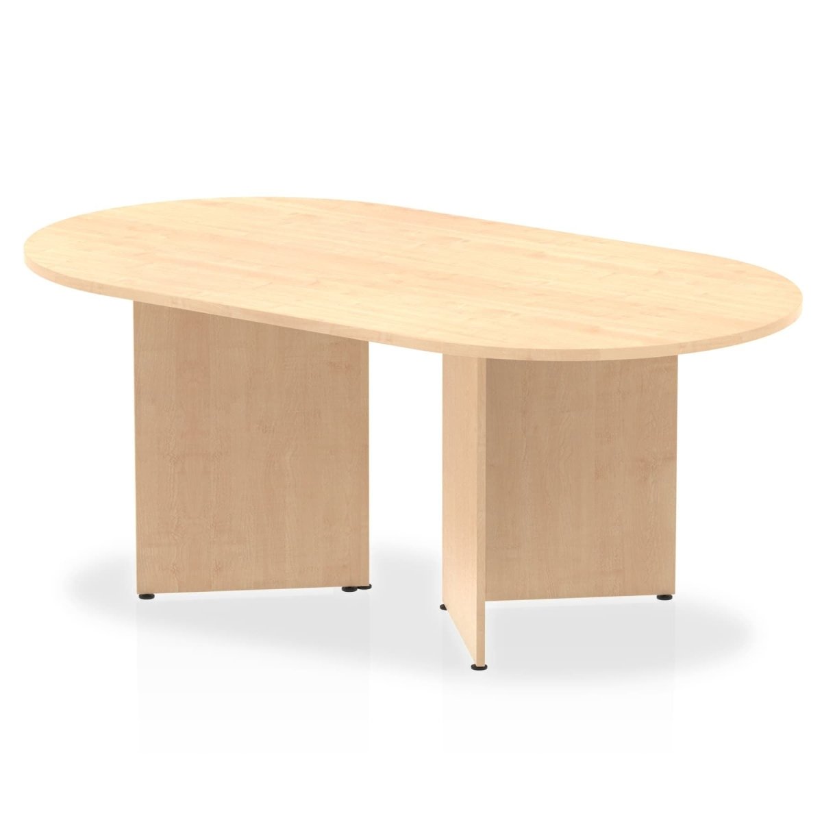 Office furniture impulse-boardroom-table-arrowhead-leg Dynamic  Maple 180 Wide  