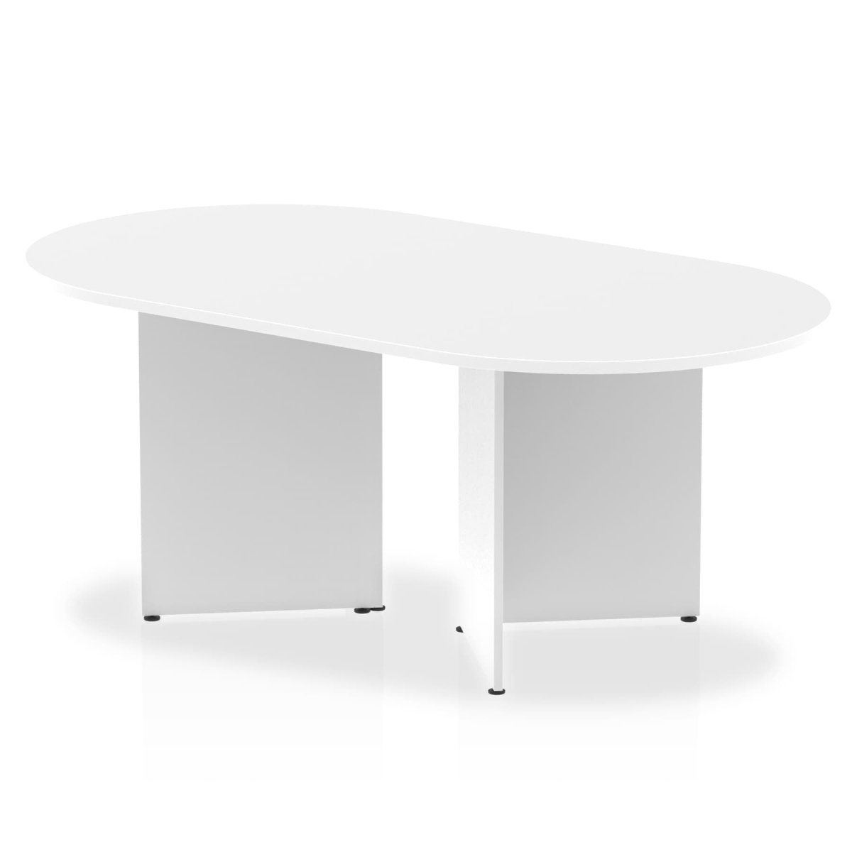 Office furniture impulse-boardroom-table-arrowhead-leg Dynamic  White 180 Wide  