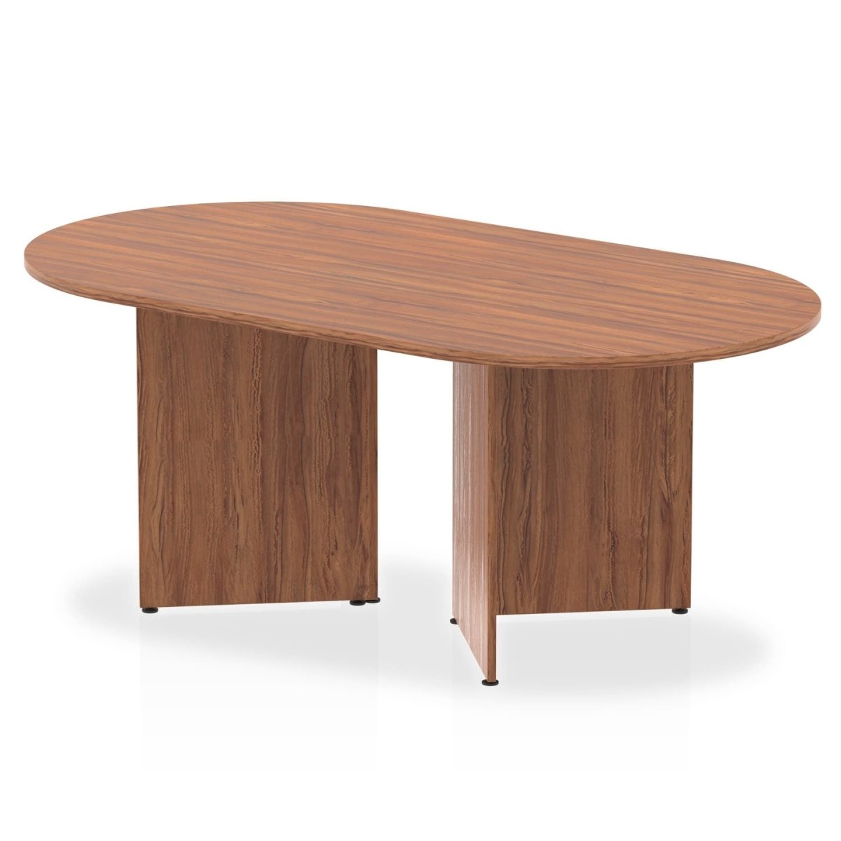 Office furniture impulse-boardroom-table-arrowhead-leg Dynamic  Walnut 180 Wide  