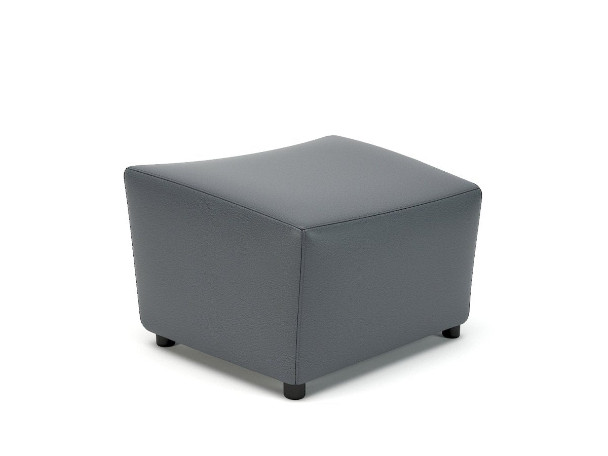 Office Armchair Purton 65cm Wide Stool in Ultima Faux Leather Standard Colour Atlantic 