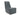 Office Armchair Pella  65cm Wide Chair in Cristina Marrone Ultima Faux Leather Standard Colour Atlantic 