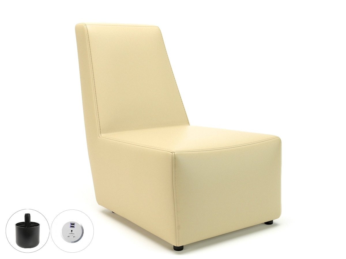 Office furniture pella-65cm-wide-chair-in-cristina-marrone-ultima-faux-leather-with-socket Dynamic   Colour  