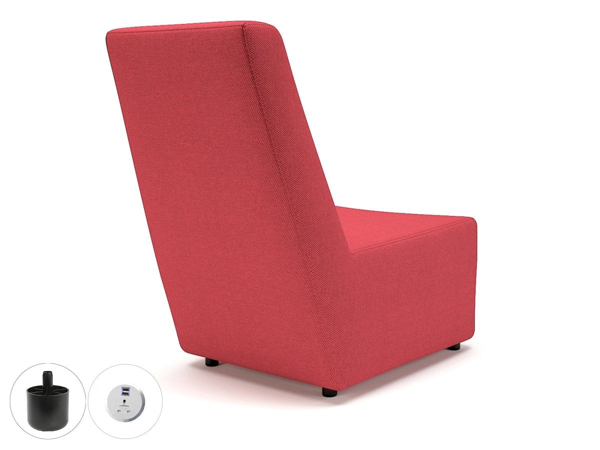 Office furniture pella-65cm-wide-chair-in-camira-era-fabric-with-socket Dynamic  Standard Colour Forward 