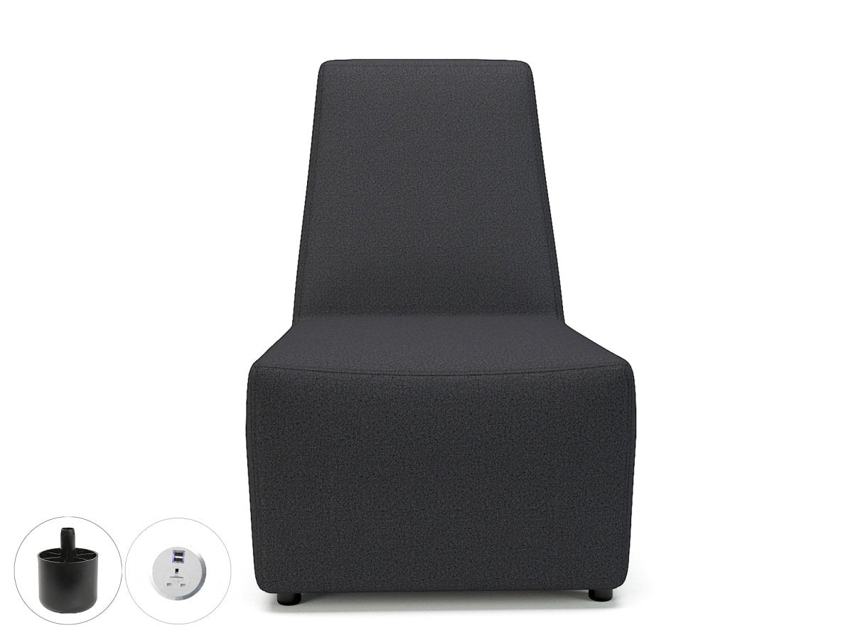 Office furniture pella-65cm-wide-chair-in-warwick-dolly-fabric-with-socket Dynamic  Standard Colour Linen 