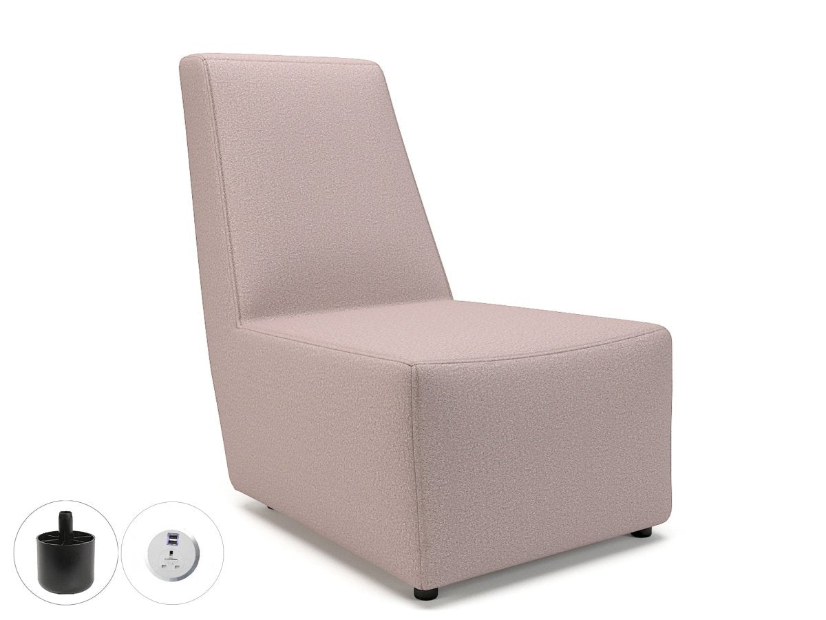 Office furniture pella-65cm-wide-chair-in-warwick-dolly-fabric-with-socket Dynamic   Colour  