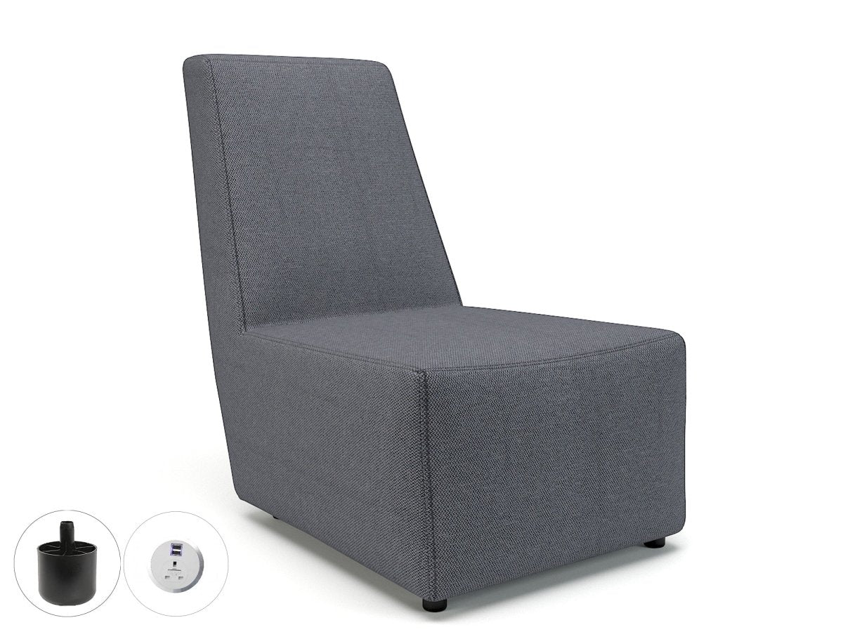 Office furniture pella-65cm-wide-chair-in-camira-era-fabric-with-socket Dynamic   Colour  